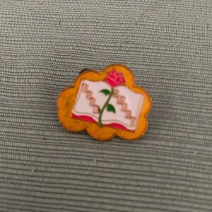 Beauty and the Beast “book smart”  Disney Trading Pin